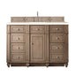 Bristol 60" Single Vanity Cabinet, Bright White