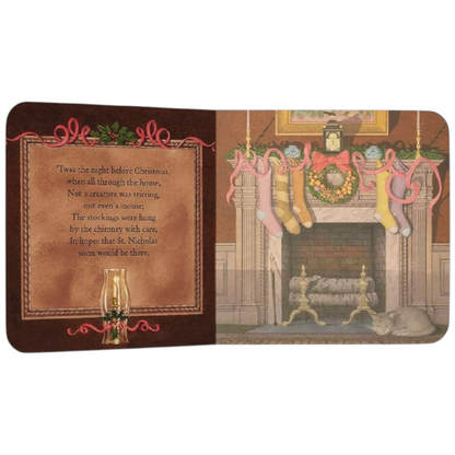 The Night Before Christmas Oversized Padded Board Book: The Classic Edition