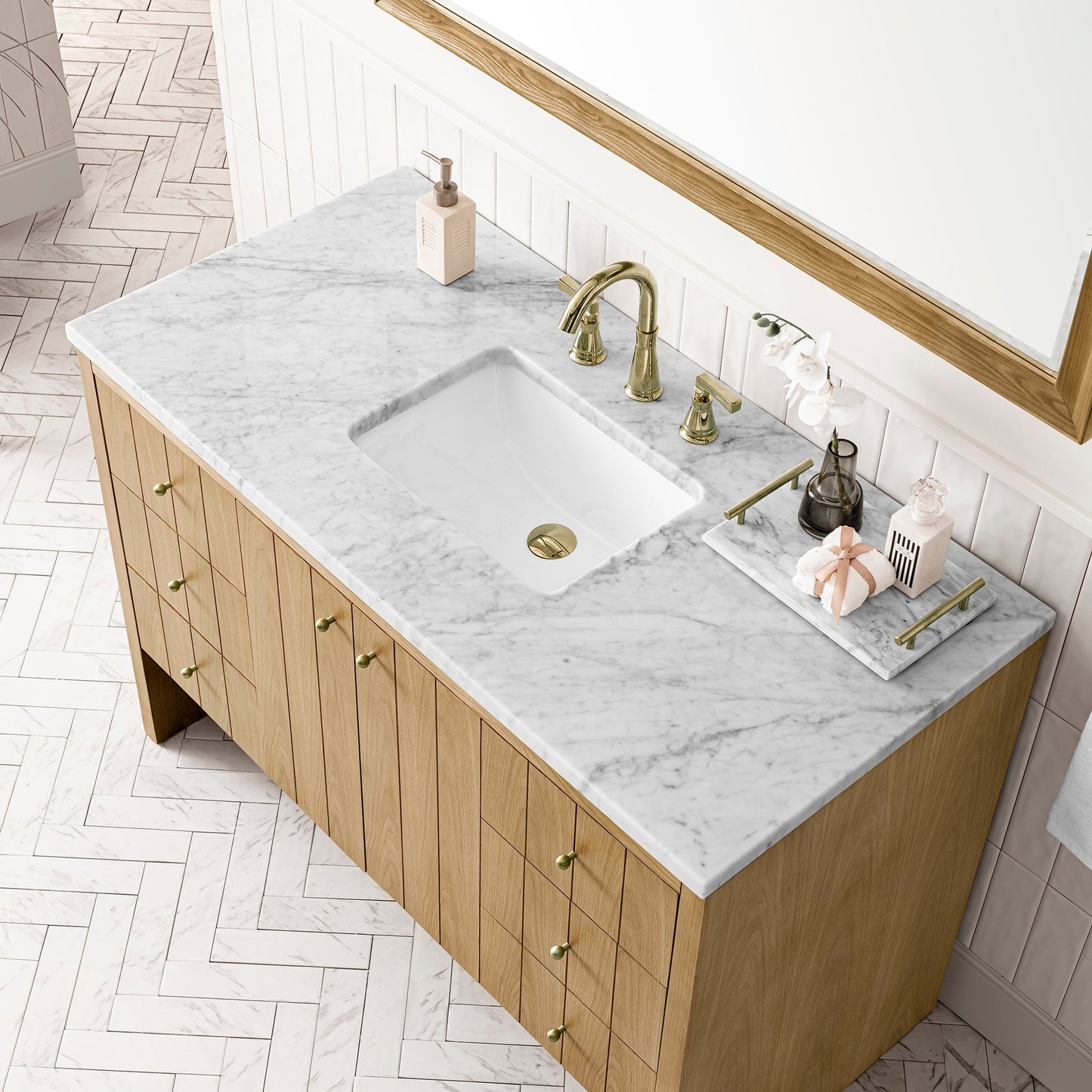 Hudson 48" Single Vanity Cabinet