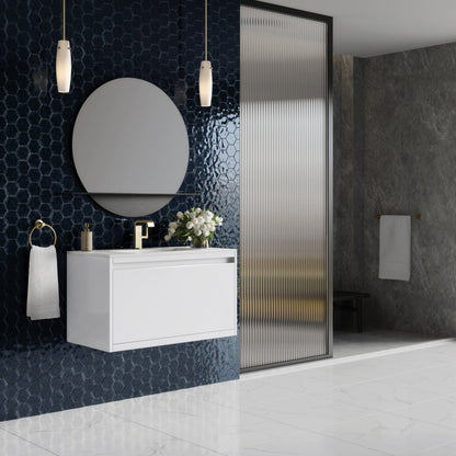 Mantova 35.4" Single Vanity Cabinet
