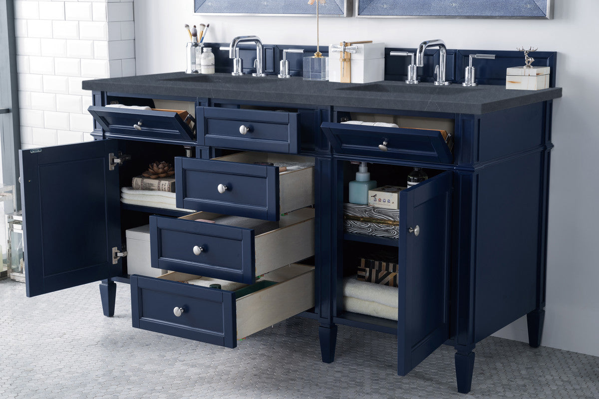 Brittany 60" Double Vanity Cabinet