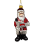 NC State Santa Claus Ornament