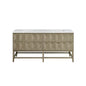 Emmeline 72" Double Vanity Cabinet, Pebble Oak