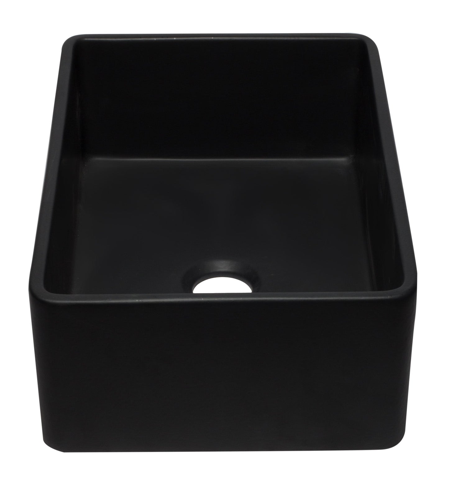 ALFI brand AB3020SB 30 inch Biscuit Reversible Single Fireclay Farmhouse Kitchen Sink