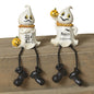Whimsical Dangle Leg Ghost -