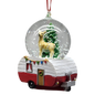 Camper Snowglobe Ornament - Reindeer