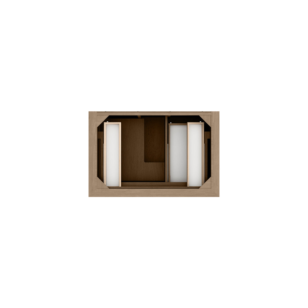 James Martin 547-V36 Brookfield 36” Single Vanity – Black Onyx / Honey Oak / Pearl Charcoal