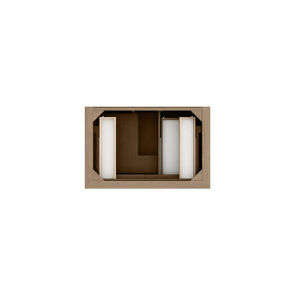 James Martin 547-V36 Brookfield 36” Single Vanity – Black Onyx / Honey Oak / Pearl Charcoal