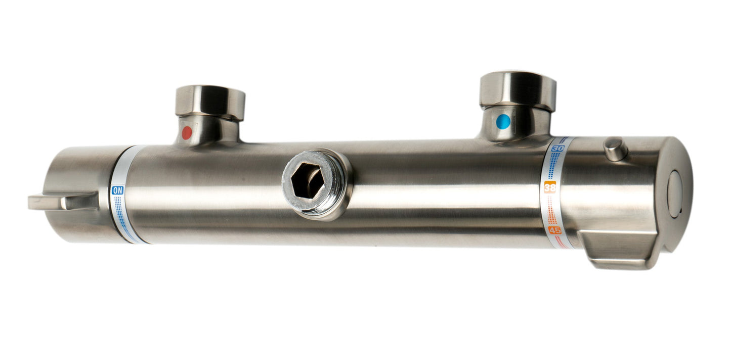 ALFI brand AB2867 Round Style Thermostatic Exposed Shower Set