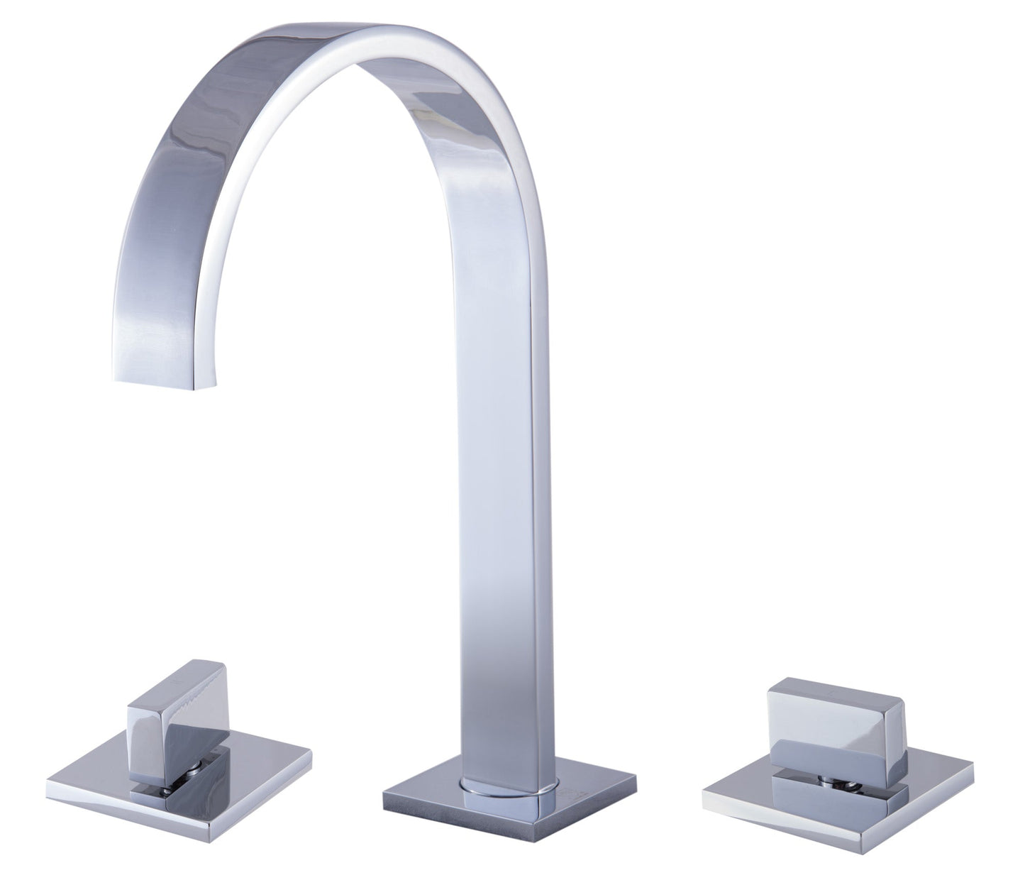 ALFI brand AB1336 Gooseneck Widespread Bathroom Faucet