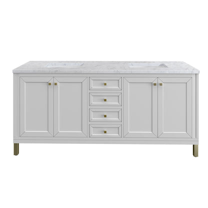 Chicago 72" Double Vanity Cabinet