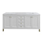 Chicago 72" Double Vanity Cabinet