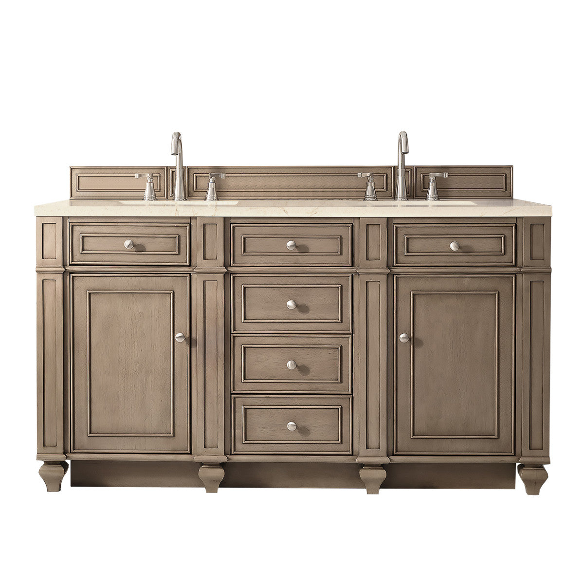 Bristol 60" Double Vanity Cabinet