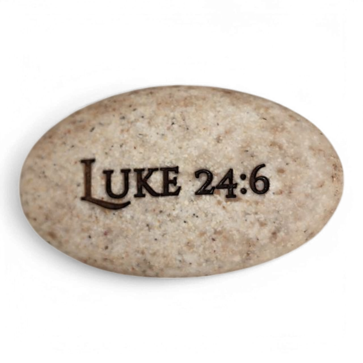 Scripture Stone - He is Risen