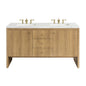 Hudson 60" Double Vanity Cabinet