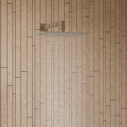 ALFI brand RAIN12S 12" Square Ultra-Thin Rain Shower Head