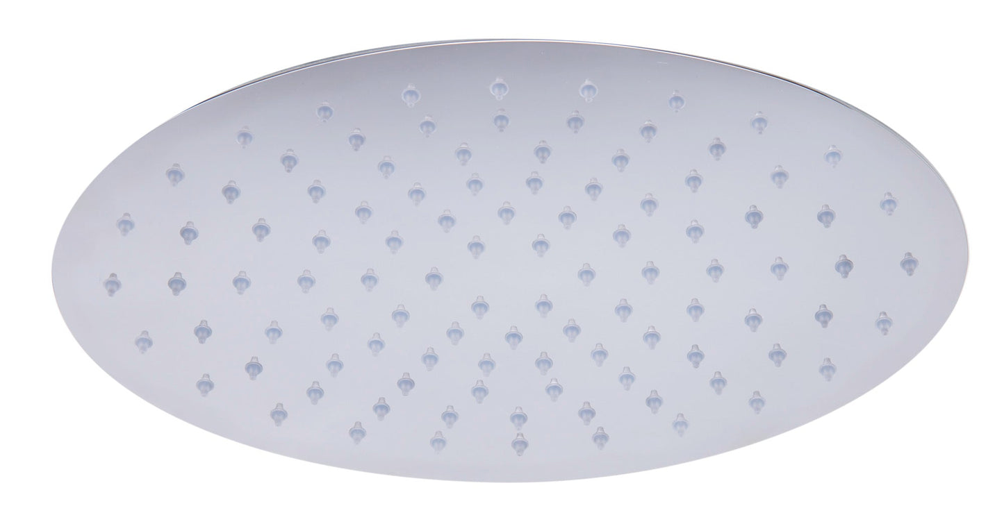 ALFI brand RAIN128 12" Oval Ultra Thin Rain Shower Head