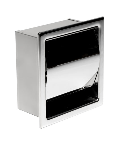 ALFI brand ABTP77 Recessed Toilet Paper Holder with Cover