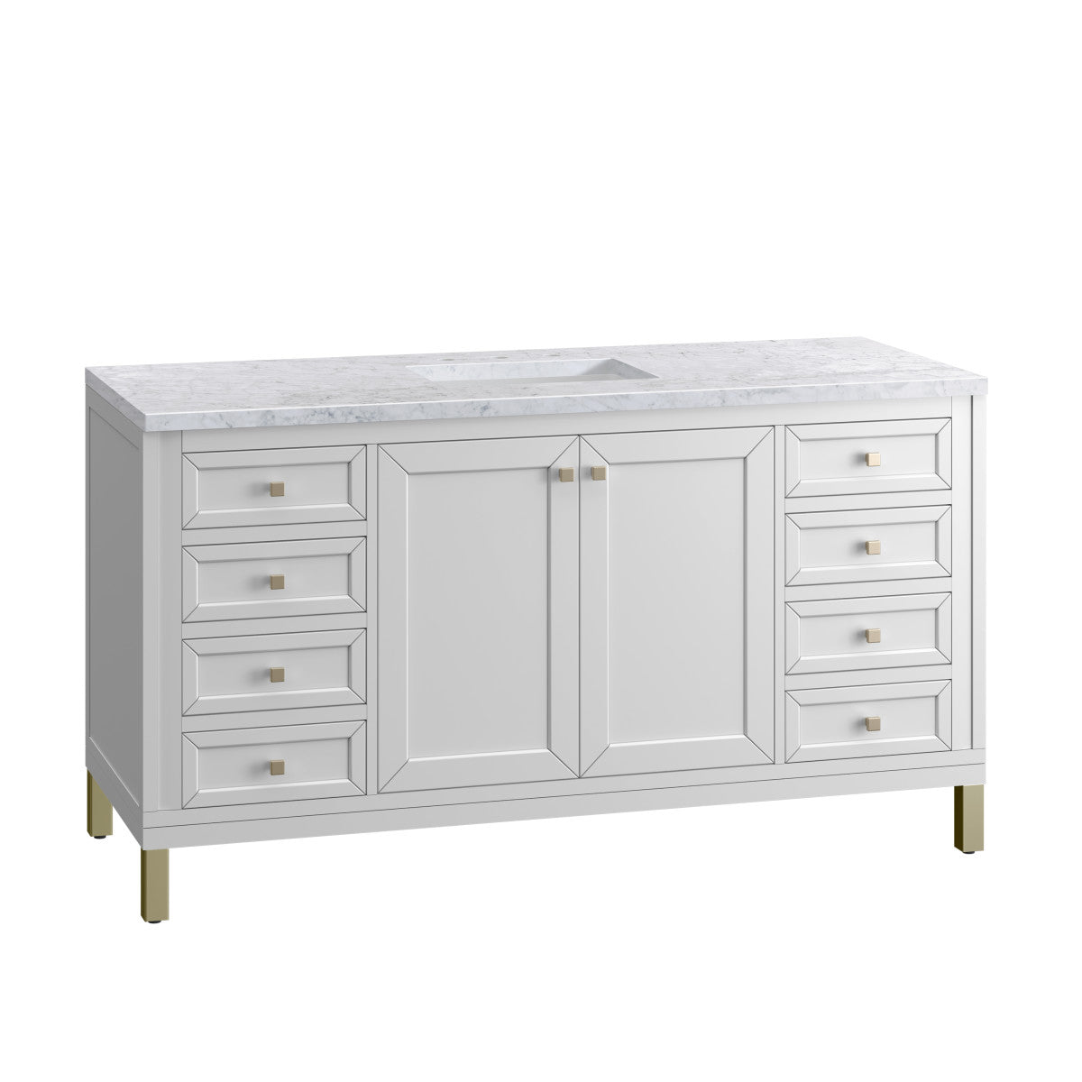 Chicago 60" Single Vanity Cabinet