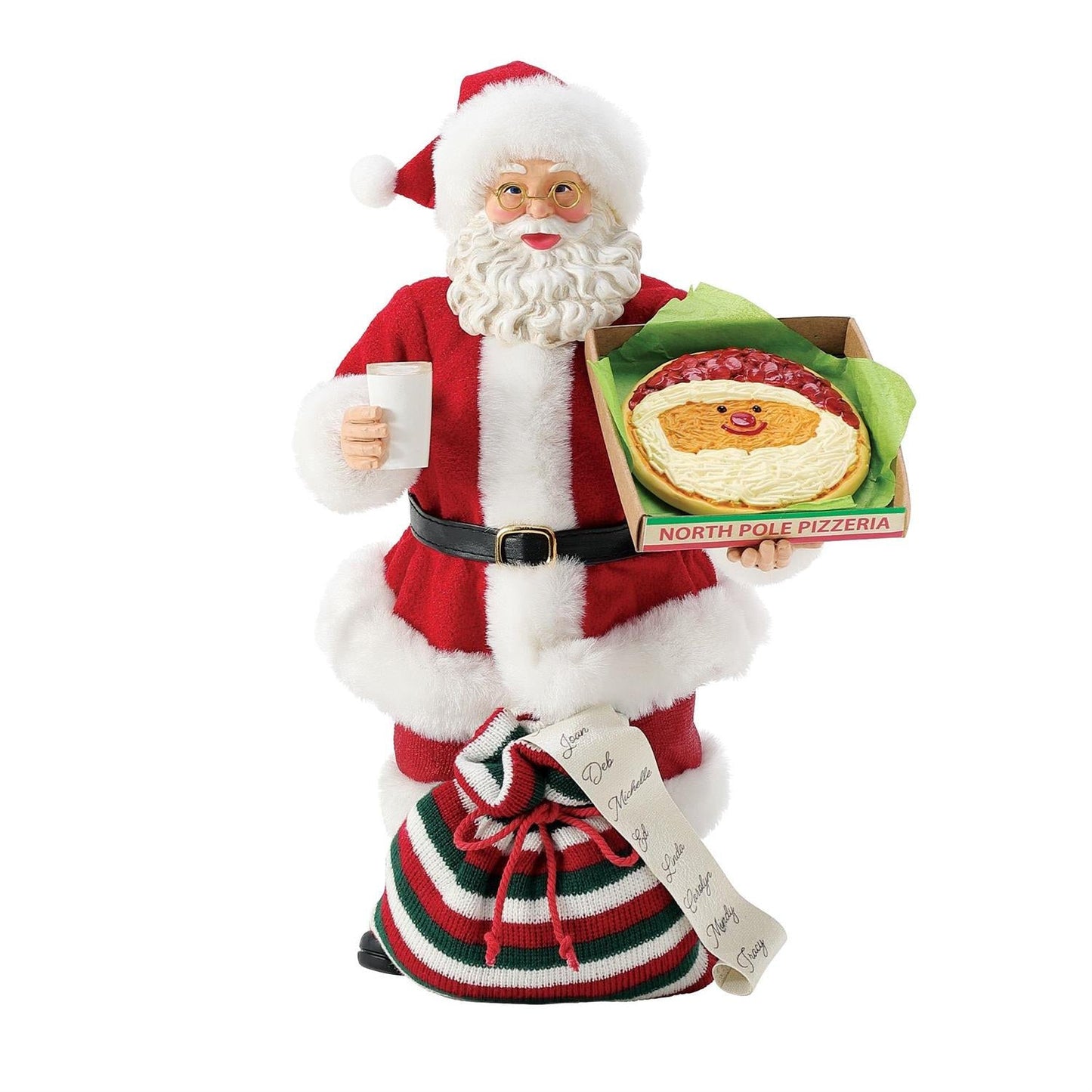 King of Pizza Pies Santa