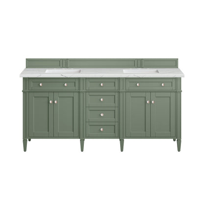 Brittany 72" Double Vanity Cabinet