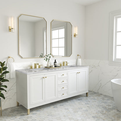 Chicago 72" Double Vanity Cabinet
