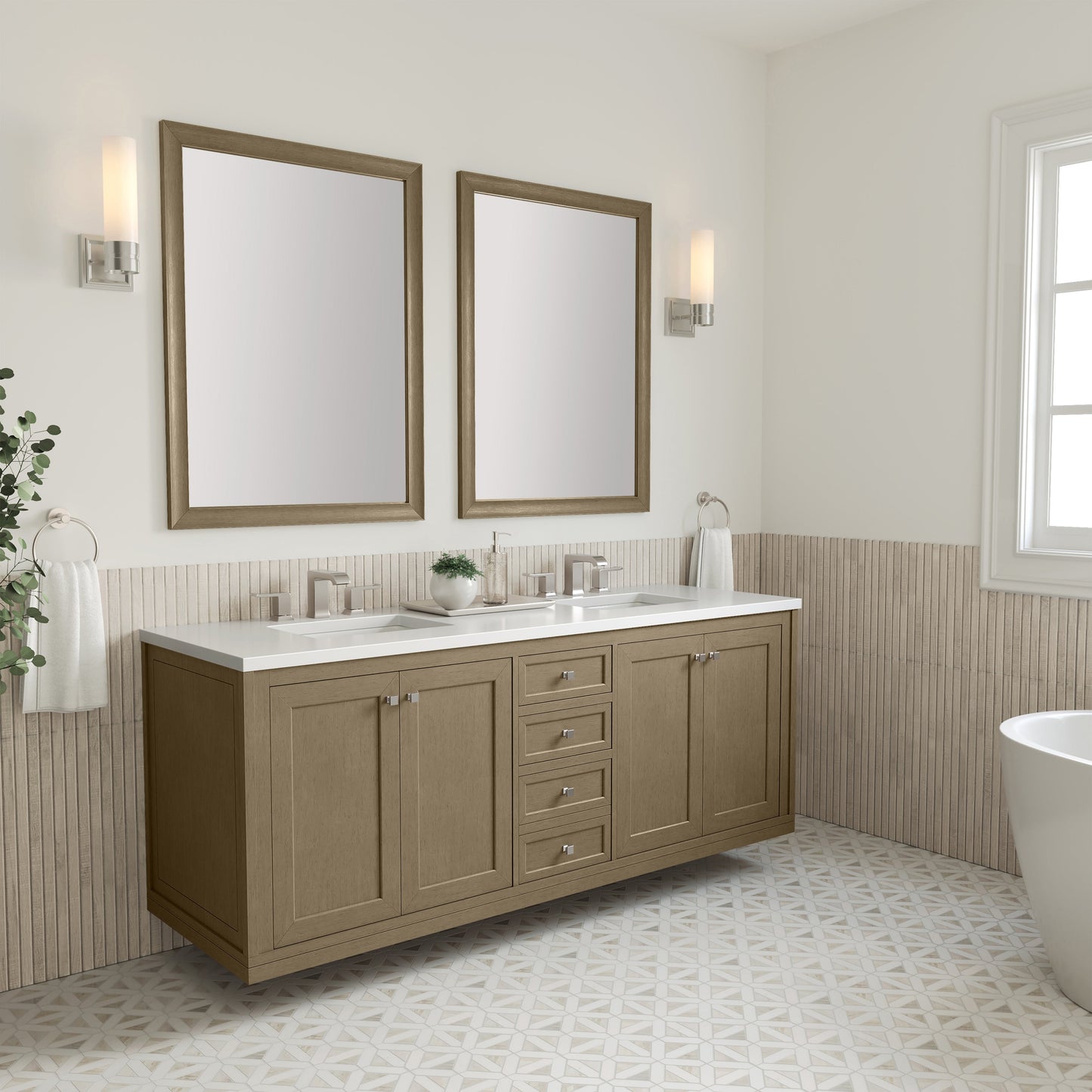 Chicago 72" Double Vanity