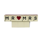 Letter Board Game Couple - Ornament