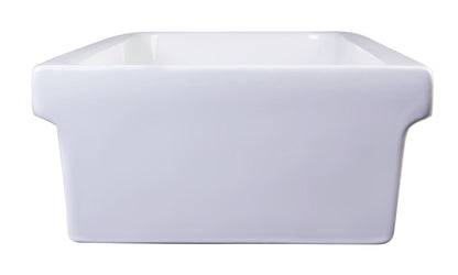 ALFI brand  AB48TR  48" White Above Mount Fireclay Bath Trough Sink