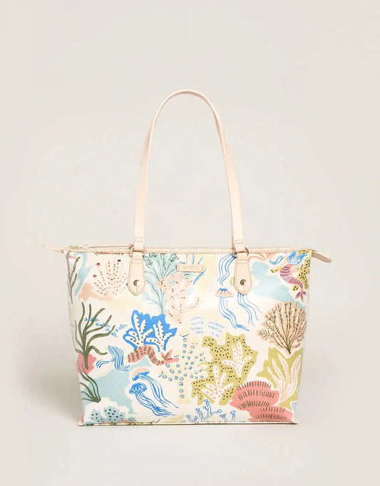 Zip Travel Tote - Mermaid Sea