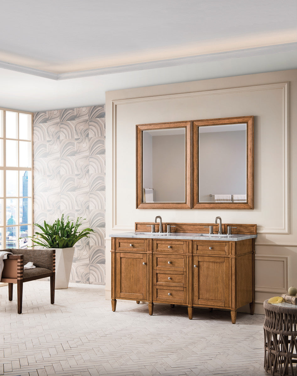 Brittany 60" Double Vanity Cabinet