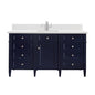 Brittany 60" Single Vanity Cabinet