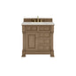 James Martin 547-V36 Brookfield 36” Single Vanity – Black Onyx / Honey Oak / Pearl Charcoal