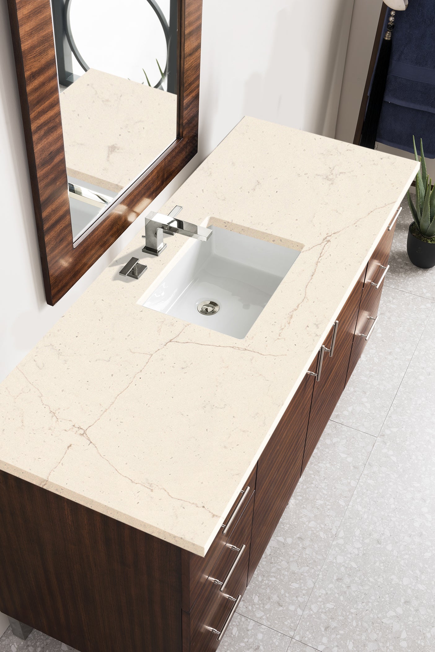 Metropolitan 60" Single Vanity Cabinet