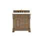 James Martin 547-V36 Brookfield 36” Single Vanity – Black Onyx / Honey Oak / Pearl Charcoal