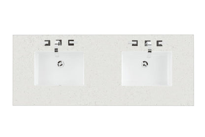 60" Double Top, 3 CM Silestone w/ Sink
