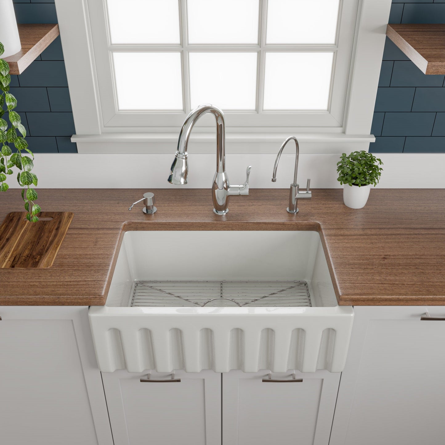 ALFI brand  ABGR3018 Stainless steel kitchen sink grid for AB3018SB, AB3018ARCH, AB3018UM
