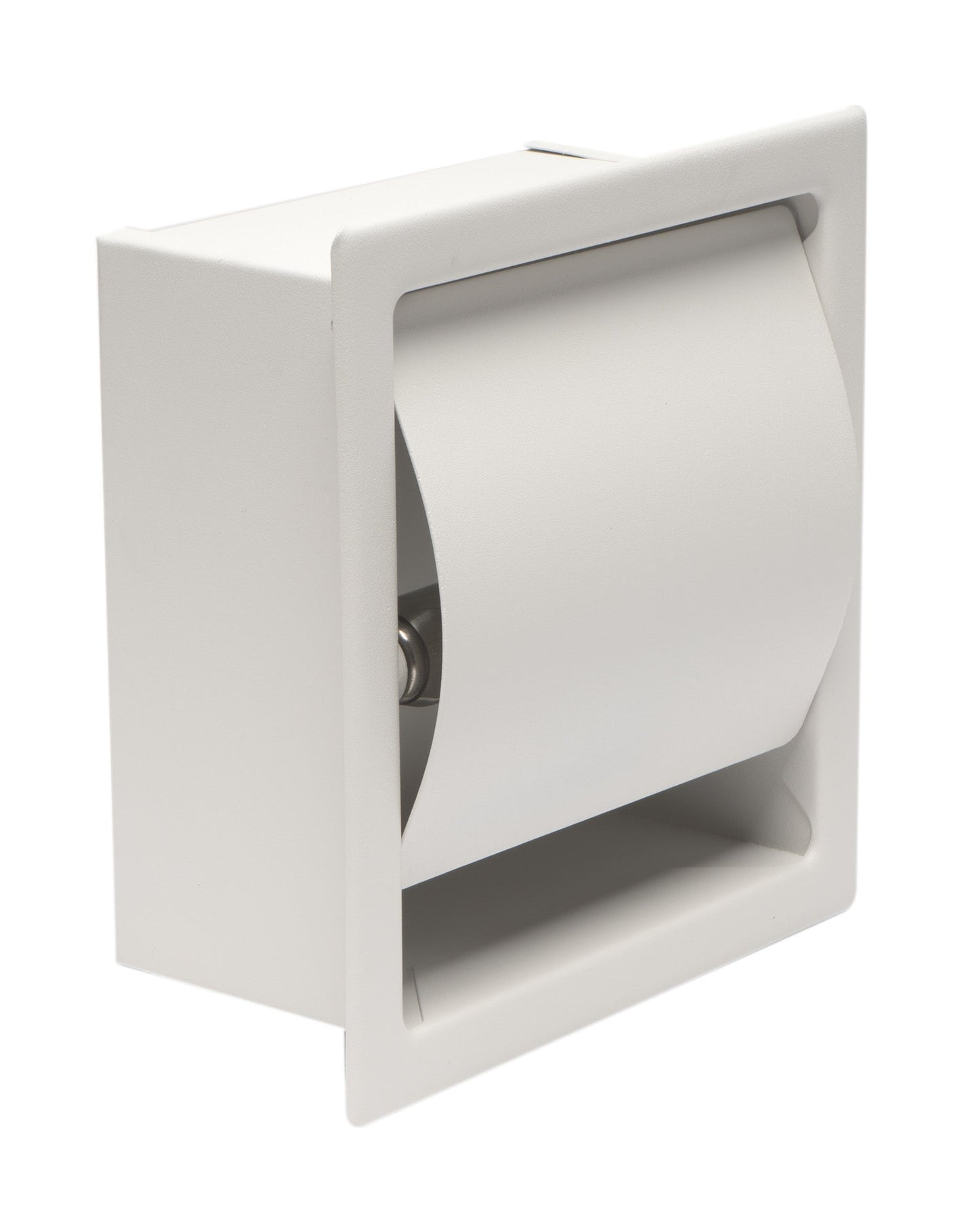 ALFI brand ABTPC77 Stainless Steel Recessed Toilet Paper Holder with Cover