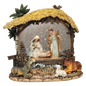 Enchanting Lighted Nativity Scene Snow Globe