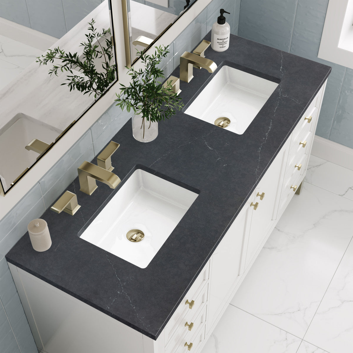 Chicago 60" Double Vanity