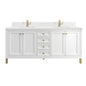 Chicago 72" Double Vanity