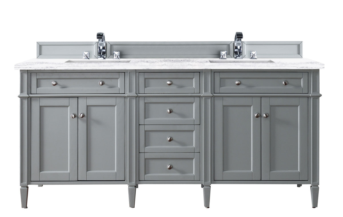 Brittany 72" Double Vanity Cabinet