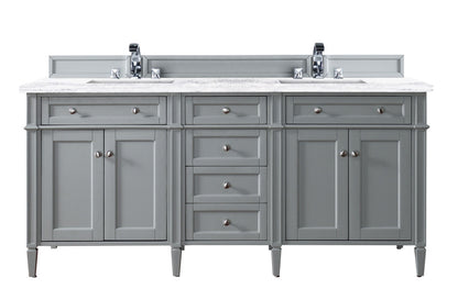 Brittany 72" Double Vanity Cabinet
