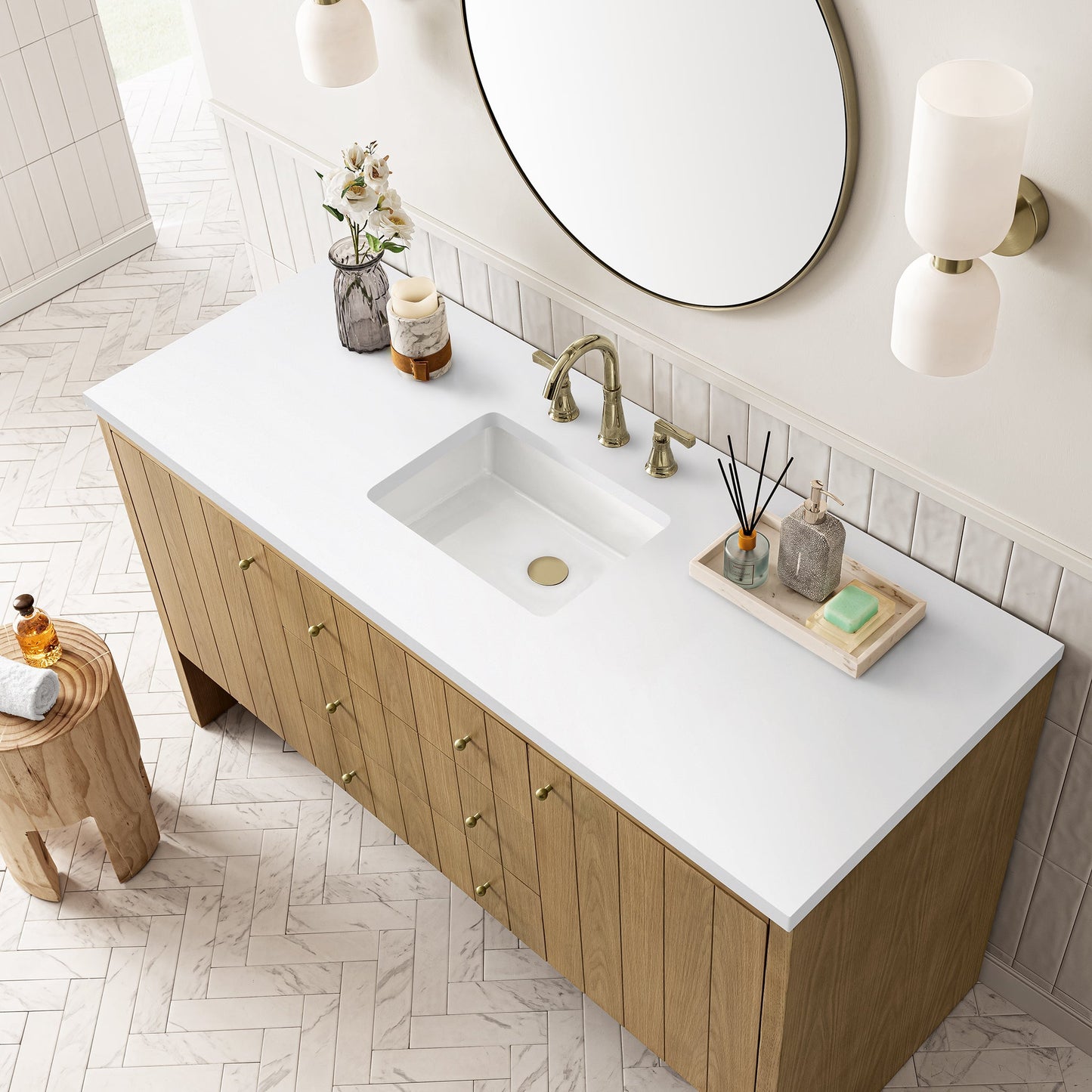 Hudson 60" Single Vanity Cabinet