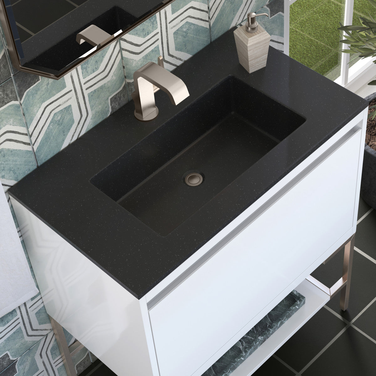 Mantova 31.5" Single Vanity Cabinet