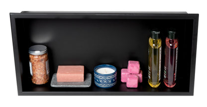 ALFI brand ABNC2412 24 x 12  Horizontal Single Shelf Bath Shower Niche