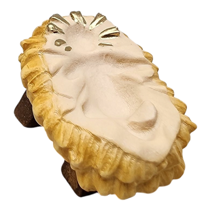 Holy Family - Hand Carved in Wood - 10cm (4 inch)