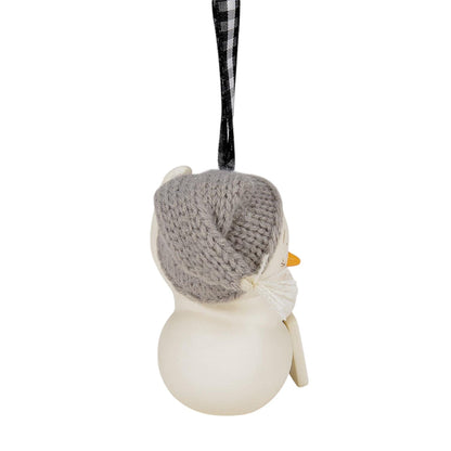 Pretty as a Peach Snowpinions Ornament