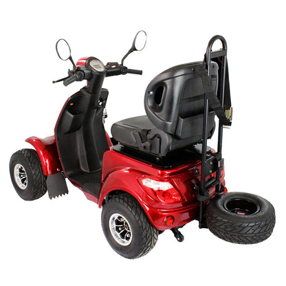 Zvg 4-Wheel 60V/20AH Electric Golf Senior Travel Mobility Scooter For Adults, 440LBS (SAK91582)
