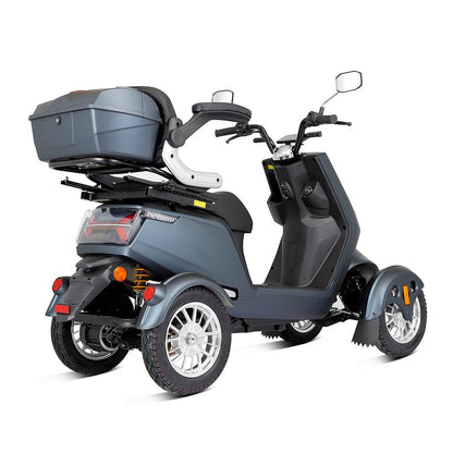 Zvg Heavy Duty 1000W 60V/20AH Four Wheel All-Terrain Travel Mobility Scooter, 440LBS (SAK91645)